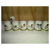 7 Norman Rockwell S.E.P "Day in the life of a girl". Set includes Q1,Q2,Q3,Q4,Q5,Q6 and one extra Q1.