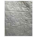 Eight Point Star Quilt Queen 84" X 103" Hand Stitched