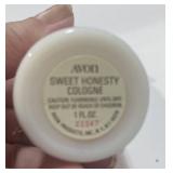 Vintage Sweet Honesty Cologne Sewing Themed Bottle and Clothes Pin Girl