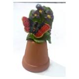 Terracotta Butterfly Thimble
