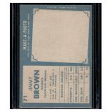 Jim Brown 1961 Topps #71 Vintage Football Card