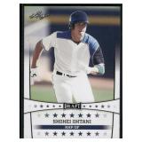 Shohei Ohtani RC 2018 Leaf Draft #ST-01 Rookie Baseball Card