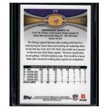 Harrison Smith /499 RC Purple Refractor 2012 Topps #77 Rookie Minnesota Vikings Football Card