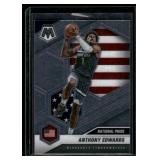Anthony Edwards RC National Pride 2020-21 Mosaic #252 Rookie Minnesota Timberwolves Basketball Card