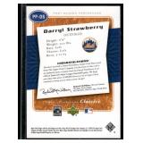 Darryl Strawberry Game-Used Pants Relic 2005 Upper Deck Post Season Performers #PP-DS Baseball Card