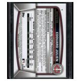 Edouard Julien /199 Lava Refractor 2023 Bowman Chrome #1 Numbered 029/199 Minnesota Twins Rookie Baseball Card