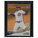 Gleyber Torres GOLD RC Refractor SP /25 2016 Bowman Platinum #TP-GT Numbered 24/25 Rookie Baseball Card