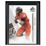 Travis Kelce RC 2013 SP Authentic #95 Rookie Football Card