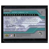 Miguel Cabrera Game-Worn Jersey Relic 2004 Upper Deck Origins #OR-MC Baseball Card