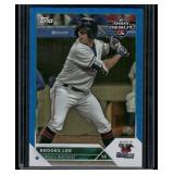 Brooks Lee Blue Foil RC 001/150 Bookend! 2023 Topps Pro Debut #PD-101 Minnesota Twins Rookie Baseball Card
