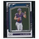 JJ McCarthy RC Donrus Optic Rated Rookie #235 Minnesota Vikings Football Card