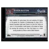 Byron Buxton RC Pulsar Refractor 2015 Topps Chrome #US136 Rookie Minnesota Twins Baseball Card