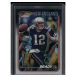 Tom Brady Refractor 2024 Topps Chrome #120 Football Card