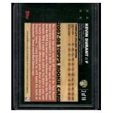 Kevin Durant RC 2007 Topps 50th Anniversary #2 Rookie Basketball Card