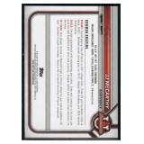 JJ McCarthy Bowman 1st University 2022 #39 Minnesota Vikings Football Card