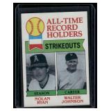 Nolan Ryan / Walter Johnson 1979 Topps #417 Vintage Baseball Card