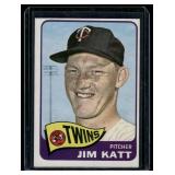 Jim Kaat 1965 Topps #62 Vintage Baseball Card
