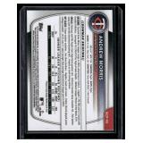 Andrew Morris /250 Bowman Chrome 1st Purple Refractor 2025 #BCP-90 Minnesota Twins Baseball Card Numbered 145/250