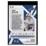 Josh Allen Fireburst Refractor 2020 Phoenix #86 Football Card