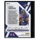 LaMar Jackson Fireburst Refractor 2020 Phoenix #60 Football Card