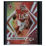 Patrick Mahomes Starburst Refractor 2020 Phoenix #45 Football Card