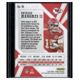 Patrick Mahomes Starburst Refractor 2020 Phoenix #45 Football Card