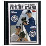 Zack Greinke RC 2004 Topps Kansas City Royals Future Stars #330 Rookie Baseball Card