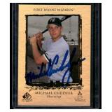 Michael Cuddyer On-Card Auto Minor Lague 1999 Upper Deck SP Prospects #35 Minnesota Twins Baseball Card