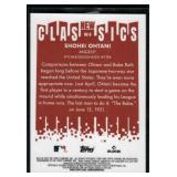 Shohei Ohtani 2022 Topps Chrome New Classics Insert #NC-6 Baseball Card