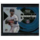 Royce Lewis RC 2022 Topps Chrome NOW Generation #GNC-12 Rookie Minnesota Twins Baseball Card