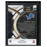 Jahmyr Gibbs RC Die Cut 2023 Select Prizm Premier #198 Rookie Football Card