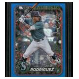 Julio Rodriguez 2024 Topps Holiday #H153 Baseball Card