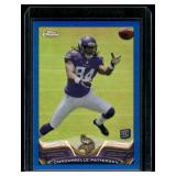 Cordarrelle Patterson RC Refractor /199 2013 Topps Chrome #19 Rookie Minnesota Vikings Football Card