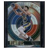 Steph Curry Silver Holo Prizm 2020-21 Select Numbers #30 Basketball Card