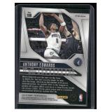 Anthony Edwards Pink Cracked Ice Prizm 2024-25 #100 Minnesota Timberwolves Basketball Card