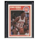 Dennis Rodman 1989 Fleer #49 Basketball Card