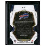 Josh Allen Die Cut Prizm 2022 Select #111 Football Card