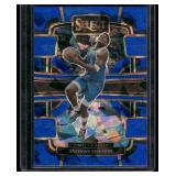 Anthony Edwards Blue Cracked Ice 202 Select Concourse #37 Minnesota Timberwolves Basketball Card