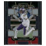 Justin Jefferson Die Cut Prizm 2023 Select Concourse #65 Minnesota Vikings Football Card