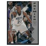 Kevin Garnett RC 1996 Upper Deck SP #169 Premier Prospects Rookie Minnesota Timberwolves Basketball Card