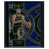 Steph Curry Blue Prizm 2023-24 Select Premier #145 Basketball Card