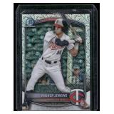 Walker Jenkins Mojo RC 2025 Bowman Chrome #BCP-1 Rookie Minnesota Twins Baseball Card