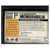Bill Mazeroski /15 Game-Used Relic 2008 Upper Deck SP Legendary Cuts Memorabilia #LM-BM Numbered 14/15 Baseball Card