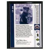 Roberto Alomar Game-Used Bat Card 2003 Upper Deck MVP Covering the Plate #CP-RA Baseball Card