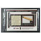 Albert Pujols Game-Used Bat Relic 2003 Playoff Piece of the Game #POG-5 Baseball Card