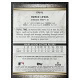 Royce Lewis On Card Auto Relic 25/50 2024 Topps Tribute Future Phenoms #FPAR-RL RARE Minnesota Twins Baseball Card