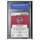 Caitlin Clark RC Graded 10 Gem Mint 2024 Panini Instant Rookie #247 Basketball Card