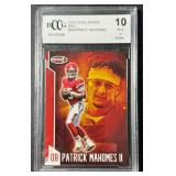 Patrick Mahomes RC BCCG Graded 10 Gem Mint 2019 Sage Apire Red #ASPPM1 Rookie Football Card