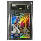 Justin Jefferson Graded 10 Gem Mint 2023 Select Premier Level prizm #175 Minnesota Vikings Football Card