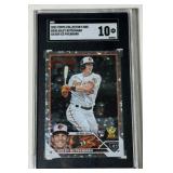 Adley Rutschman SGC 10 Gem Mint Silve Ice Foilboard 2023 Topps Collector